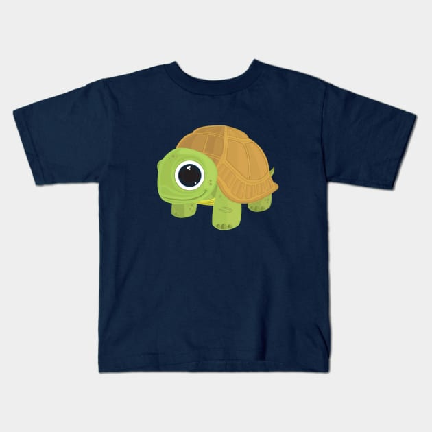 Turtle Kids T-Shirt by adamzworld